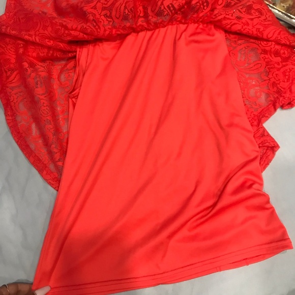 y2k off the Shoulder Bright summer top - Picture 5 of 6